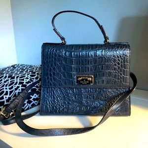 KATE SPADE Doris Croc Embossed Crossbody